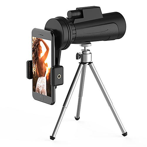 12 X 50 mm Monocular Lenses Waterproof Low Night Vision Multi-Resistant Coating 246-1000 m Multi-coated BAK4 / with Tripod Mount / Hunting / Bird watching
12 X 50 mm Monocular Lenses Waterproof Low Night Vision Multi-Resistant Coating 246-1000 m Multi-coated BAK4 / with Tripod Mount / Hunting / Bird watching