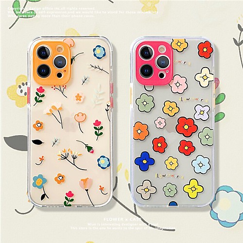 Flower Patterned Phone Case For Apple iPhone 12 11 SE2020 Shockproof Protective Case TPU Cover for iPhone 12 Pro Max XR XS Max iPhone 8 7
Flower Patterned Phone Case For Apple iPhone 12 11 SE2020 Shockproof Protective Case TPU Cover for iPhone 12 Pro Max XR XS Max iPhone 8 7