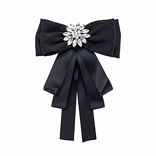 tendycoco bowknot brooch shirt bow tie rhinestone neck tie breastpin for women ladies (black)
tendycoco bowknot brooch shirt bow tie rhinestone neck tie breastpin for women ladies (black)