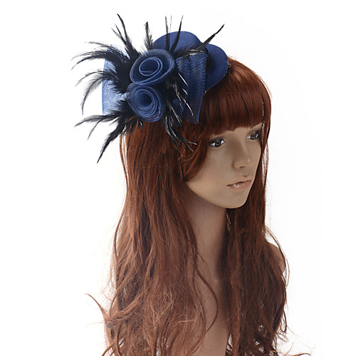 Elegant Retro Tulle Fascinators with Feather 1 Piece Special Occasion / Party / Evening Headpiece
Elegant Retro Tulle Fascinators with Feather 1 Piece Special Occasion / Party / Evening Headpiece
