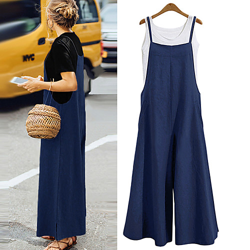 2018 new amazon hot style cotton and linen suspenders trousers loose solid color suspenders wide-leg pants factory direct sales
2018 new amazon hot style cotton and linen suspenders trousers loose solid color suspenders wide-leg pants factory direct sales