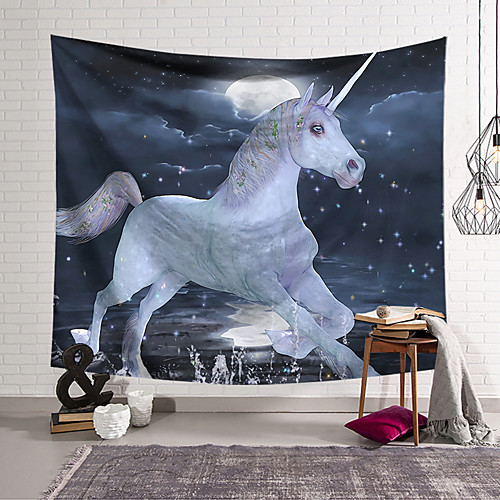 Wall Tapestry Art Decor Blanket Curtain Hanging Home Bedroom Living Room Decoration Polyester Unicorn
Wall Tapestry Art Decor Blanket Curtain Hanging Home Bedroom Living Room Decoration Polyester Unicorn