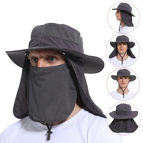 KORAMAN Fishing Hat Sun Hat Hiking Hat UPF 50 Wide Brim with Removable Face Neck Flap Cap Sweat wicking Comfortable Solid Color Army Green Camouflage Grey for Fishing Beach Camping Hiking
KORAMAN Fishing Hat Sun Hat Hiking Hat UPF 50 Wide Brim with Removable Face Neck Flap Cap Sweat wicking Comfortable Solid Color Army Green Camouflage Grey for Fishing Beach Camping Hiking