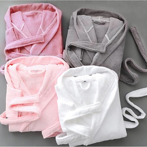 Superior Quality Bath Robe, Solid Colored Cotton Towel With Cap Water Absorbent Home Clothes
Superior Quality Bath Robe, Solid Colored Cotton Towel With Cap Water Absorbent Home Clothes