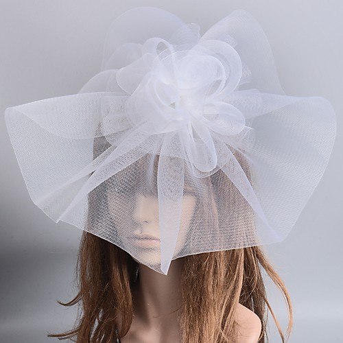 1920s Retro Tulle Headpiece with Floral 1 Piece Special Occasion / Party / Evening Headpiece
1920s Retro Tulle Headpiece with Floral 1 Piece Special Occasion / Party / Evening Headpiece