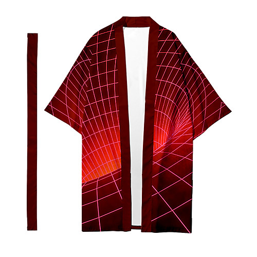 Shirt Men's Optical Illusion 3D Print 3D Print Casual Long Sleeve Tops Casual Fashion Breathable Comfortable Red
Shirt Men's Optical Illusion 3D Print 3D Print Casual Long Sleeve Tops Casual Fashion Breathable Comfortable Red