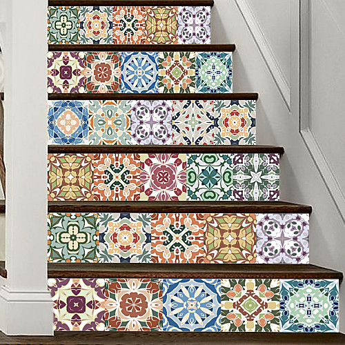 Creative 3d Staircase Stickers Imitation Moroccan Tile Decoration Home Stickers Waterproof Wall Stickers
Creative 3d Staircase Stickers Imitation Moroccan Tile Decoration Home Stickers Waterproof Wall Stickers