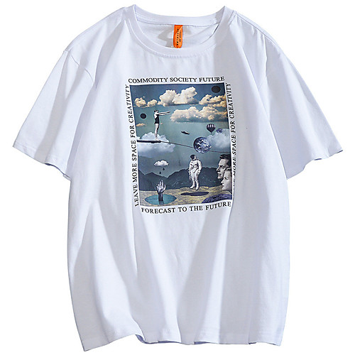 Men's Unisex T shirt Hot Stamping Graphic Prints Portrait Plus Size Print Short Sleeve Casual Tops 100% Cotton Basic Casual Fashion White Black
Men's Unisex T shirt Hot Stamping Graphic Prints Portrait Plus Size Print Short Sleeve Casual Tops 100% Cotton Basic Casual Fashion White Black