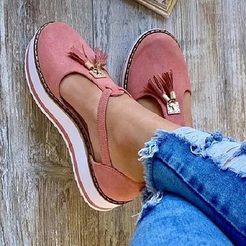 Women's Sandals Wedge Heel Round Toe Flat Sandals Daily Synthetics Solid Colored Black Blue Pink
Women's Sandals Wedge Heel Round Toe Flat Sandals Daily Synthetics Solid Colored Black Blue Pink