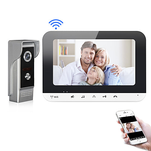 XINSILU XSL-V70MG-WIFI WIFI / Wired Photographed / Recording 7 inch Hands-free 800480 Pixel One to One video doorphone
XINSILU XSL-V70MG-WIFI WIFI / Wired Photographed / Recording 7 inch Hands-free 800480 Pixel One to One video doorphone