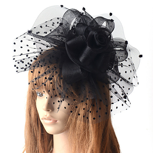 Retro Hyperbole Tulle Fascinators with Feather / Floral 1 Piece Special Occasion / Party / Evening Headpiece
Retro Hyperbole Tulle Fascinators with Feather / Floral 1 Piece Special Occasion / Party / Evening Headpiece