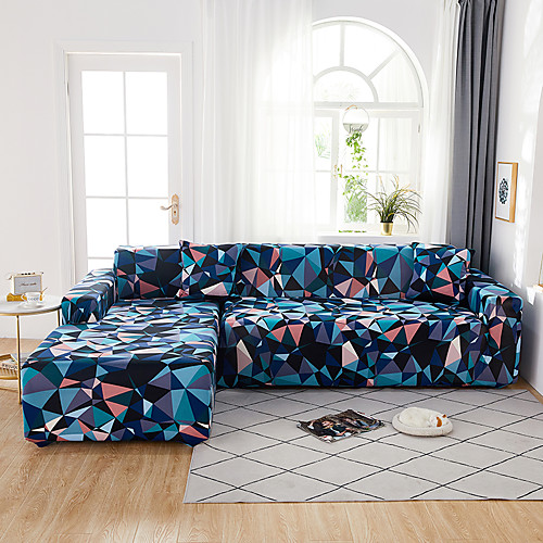 Sofa Cover Stretch Couch Cover Geometric Print Slipcover Furniture Protector Super Soft Fit for Armchair/Loveseat/Three Seater/Four Seater/L shaped sofa(1 Throw Pillow Case as free Gift)
Sofa Cover Stretch Couch Cover Geometric Print Slipcover Furniture Protector Super Soft Fit for Armchair/Loveseat/Three Seater/Four Seater/L shaped sofa(1 Throw Pillow Case as free Gift)