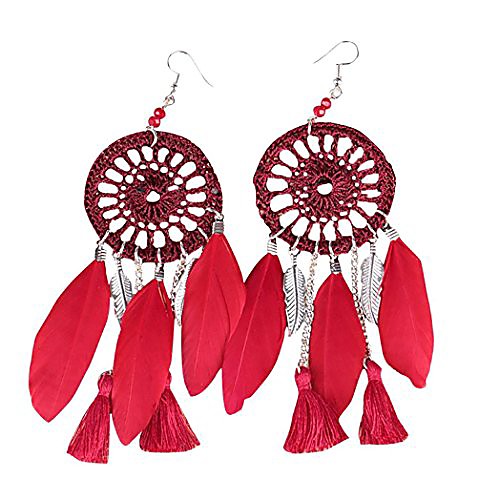 angel3292 clearance deals ethnic dream catcher tassel statement hook earrings long dangle women jewelry
angel3292 clearance deals ethnic dream catcher tassel statement hook earrings long dangle women jewelry