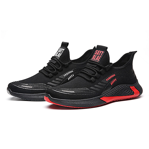 Men's Trainers Athletic Shoes Athletic Outdoor Running Shoes Basketball Shoes Elastic Fabric Tissage Volant Breathable Non-slipping Shock Absorbing Booties / Ankle Boots Black / Red BlackGray Spring
Men's Trainers Athletic Shoes Athletic Outdoor Running Shoes Basketball Shoes Elastic Fabric Tissage Volant Breathable Non-slipping Shock Absorbing Booties / Ankle Boots Black / Red BlackGray Spring