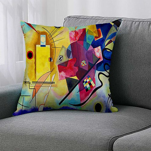 Double Side 1 Pc Geometric Cushion Cover Print 45x45cm Faux Linen for Sofa Bedroom
Double Side 1 Pc Geometric Cushion Cover Print 45x45cm Faux Linen for Sofa Bedroom