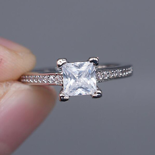 Ring 3D White Yellow Green Zircon Copper Silver-Plated Precious Fashion 1pc 7 8 / Women's / Promise Ring
Ring 3D White Yellow Green Zircon Copper Silver-Plated Precious Fashion 1pc 7 8 / Women's / Promise Ring