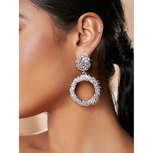 Women's Drop Earrings Earrings Dangle Earrings Circle Simple Fashion Trendy Earrings Jewelry Silver / Gold For Gift Vacation Birthday 1 Pair
Women's Drop Earrings Earrings Dangle Earrings Circle Simple Fashion Trendy Earrings Jewelry Silver / Gold For Gift Vacation Birthday 1 Pair