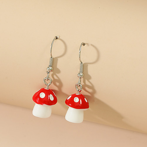 Women's Drop Earrings Earrings Dangle Earrings Cartoon Fashion Cute Resin Earrings Jewelry Red For Vacation 1 Pair
Women's Drop Earrings Earrings Dangle Earrings Cartoon Fashion Cute Resin Earrings Jewelry Red For Vacation 1 Pair