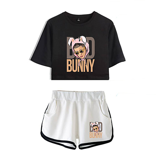 Inspired by Cosplay bad bunny Polyester / Cotton Blend Cosplay Costume Outfits Printing Graphic Shorts For Women's
Inspired by Cosplay bad bunny Polyester / Cotton Blend Cosplay Costume Outfits Printing Graphic Shorts For Women's