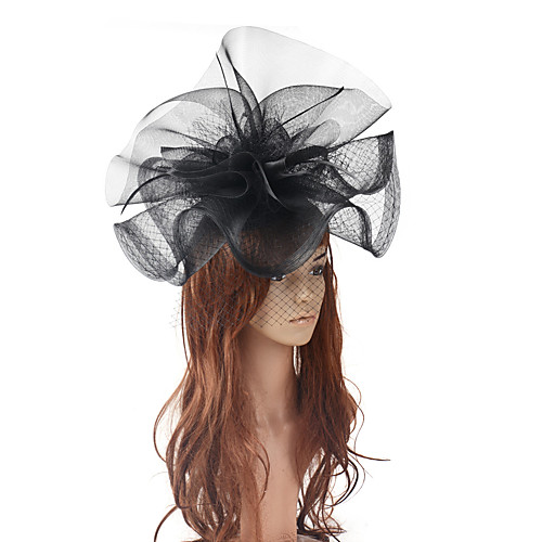 Retro Hyperbole Tulle Fascinators with Floral / Ruching 1 Piece Special Occasion / Party / Evening Headpiece
Retro Hyperbole Tulle Fascinators with Floral / Ruching 1 Piece Special Occasion / Party / Evening Headpiece