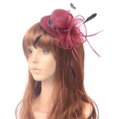 1920s Retro Tulle Fascinators with Feather / Floral 1 Piece Special Occasion / Party / Evening Headpiece
1920s Retro Tulle Fascinators with Feather / Floral 1 Piece Special Occasion / Party / Evening Headpiece