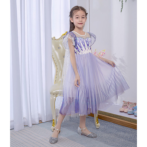 Princess Ankle Length Flower Girl Dresses Party Tulle Cap Sleeve Jewel Neck with Beading / Holiday
Princess Ankle Length Flower Girl Dresses Party Tulle Cap Sleeve Jewel Neck with Beading / Holiday