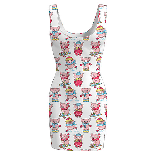 Women's Sports Dress Short Mini Dress Rainbow Sleeveless Animal Print Spring Summer Round Neck Casual Holiday 2021 S M L XL XXL 3XL
Women's Sports Dress Short Mini Dress Rainbow Sleeveless Animal Print Spring Summer Round Neck Casual Holiday 2021 S M L XL XXL 3XL