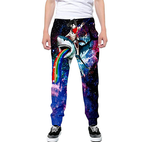 Men's Casual Athleisure Daily Sports Jogger Pants Sweatpants Pants Cat Shark Full Length Drawstring Pocket 3D Print Rainbow
Men's Casual Athleisure Daily Sports Jogger Pants Sweatpants Pants Cat Shark Full Length Drawstring Pocket 3D Print Rainbow