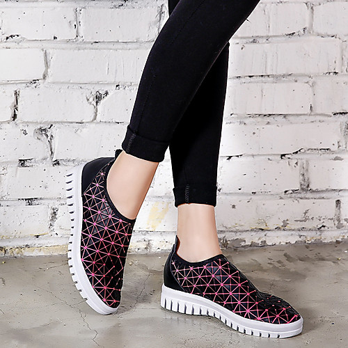 Women's Loafers & Slip-Ons Slip-on Sneakers Flat Heel Round Toe PU Synthetics Red Green
Women's Loafers & Slip-Ons Slip-on Sneakers Flat Heel Round Toe PU Synthetics Red Green