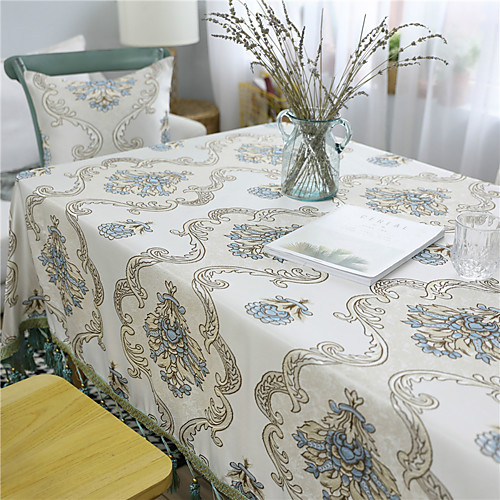 Table Cloth polyester fibre Dust-Proof European Style Solid Colored Tabel cover Table decorations for Daily Wear rectangule 6060/9090/90140/130130/130160/130180/130200/130220/130250 cm Medeo
Table Cloth polyester fibre Dust-Proof European Style Solid Colored Tabel cover Table decorations for Daily Wear rectangule 6060/9090/90140/130130/130160/130180/130200/130220/130250 cm Medeo