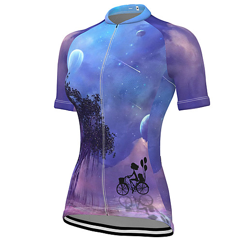 21Grams Women's Short Sleeve Cycling Jersey Summer Spandex Polyester Purple Bike Jersey Top Mountain Bike MTB Road Bike Cycling Quick Dry Moisture Wicking Breathable Sports Clothing Apparel
21Grams Women's Short Sleeve Cycling Jersey Summer Spandex Polyester Purple Bike Jersey Top Mountain Bike MTB Road Bike Cycling Quick Dry Moisture Wicking Breathable Sports Clothing Apparel