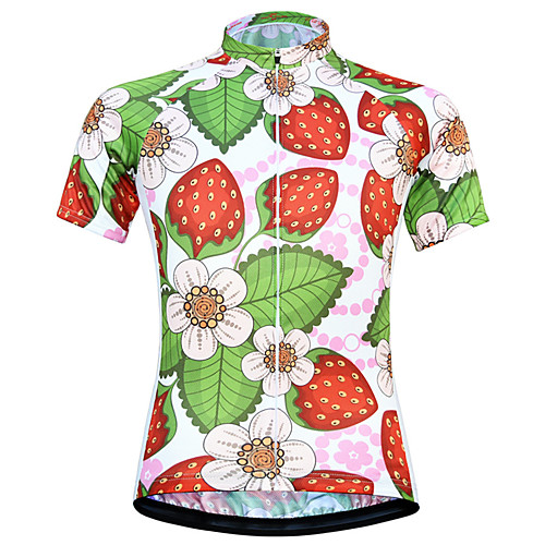 21Grams Women's Short Sleeve Cycling Jersey Spandex Green Bike Top Mountain Bike MTB Road Bike Cycling Breathable Sports Clothing Apparel / Stretchy / Athleisure
21Grams Women's Short Sleeve Cycling Jersey Spandex Green Bike Top Mountain Bike MTB Road Bike Cycling Breathable Sports Clothing Apparel / Stretchy / Athleisure