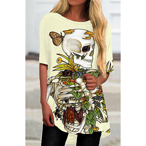 Women's Shift Dress Short Mini Dress Yellow Half Sleeve Floral Striped Print Fall Spring Round Neck Casual Holiday 2021 S M L XL XXL 3XL
Women's Shift Dress Short Mini Dress Yellow Half Sleeve Floral Striped Print Fall Spring Round Neck Casual Holiday 2021 S M L XL XXL 3XL