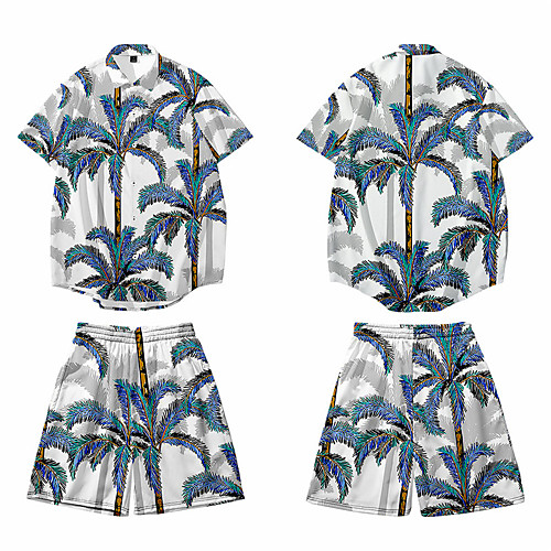 Men's Shirt 3D Print Graphic 3D 3D Print Button-Down Short Sleeve Casual Tops Casual Hawaiian White / Summer
Men's Shirt 3D Print Graphic 3D 3D Print Button-Down Short Sleeve Casual Tops Casual Hawaiian White / Summer
