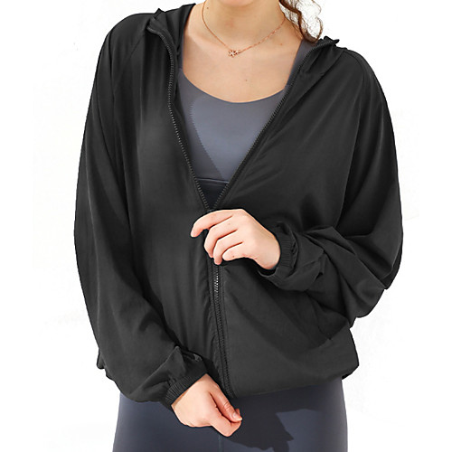 Women's Hoodied Jacket Sport Spring & Summer Regular Coat Regular Fit Sporty Jacket Solid Colored Blue Blushing Pink
Women's Hoodied Jacket Sport Spring & Summer Regular Coat Regular Fit Sporty Jacket Solid Colored Blue Blushing Pink
