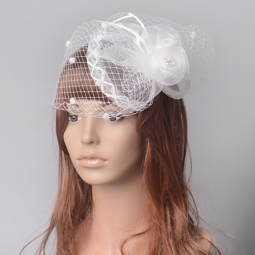 Elegant Retro Tulle Fascinators with Feather / Floral 1 Piece Special Occasion / Party / Evening Headpiece
Elegant Retro Tulle Fascinators with Feather / Floral 1 Piece Special Occasion / Party / Evening Headpiece