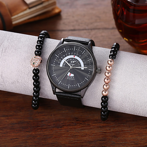 Men's Dress Watch Analog Quartz Minimalist Chronograph Large Dial / PU Leather
Men's Dress Watch Analog Quartz Minimalist Chronograph Large Dial / PU Leather