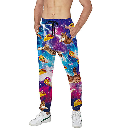 Men's Casual Athleisure Daily Sports Jogger Pants Sweatpants Pants Cat Full Length Drawstring Pocket 3D Print 1 2
Men's Casual Athleisure Daily Sports Jogger Pants Sweatpants Pants Cat Full Length Drawstring Pocket 3D Print 1 2