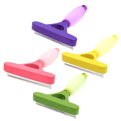 Dog Cat Grooming Pet Grooming Brush 2 Sided Undercoat Rake Plastic Stainless steel Brush Dog Clean Supply Pet Hair Remover Easy to Clean Mats & Tangles Removing Pet Grooming Supplies Purple Yellow
Dog Cat Grooming Pet Grooming Brush 2 Sided Undercoat Rake Plastic Stainless steel Brush Dog Clean Supply Pet Hair Remover Easy to Clean Mats & Tangles Removing Pet Grooming Supplies Purple Yellow