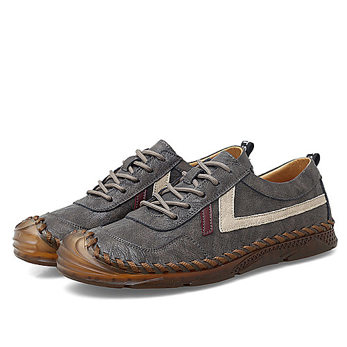Men's Sneakers Sporty Casual Athletic Outdoor Running Shoes Walking Shoes Cowhide Handmade Booties / Ankle Boots Black Beige Gray Spring Summer
Men's Sneakers Sporty Casual Athletic Outdoor Running Shoes Walking Shoes Cowhide Handmade Booties / Ankle Boots Black Beige Gray Spring Summer