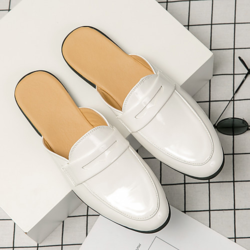 Men's Clogs & Mules Business Daily PU Breathable Non-slipping Wear Proof White Black Summer
Men's Clogs & Mules Business Daily PU Breathable Non-slipping Wear Proof White Black Summer