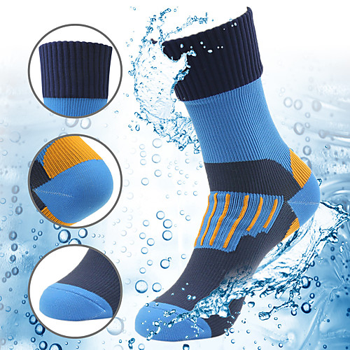 Men's Women's Hiking Socks 1 Pair Winter Outdoor Waterproof Breathable Warm Stretchy Socks Patchwork Nylon Chinlon Blue for Fishing Climbing Camping / Hiking / Caving
Men's Women's Hiking Socks 1 Pair Winter Outdoor Waterproof Breathable Warm Stretchy Socks Patchwork Nylon Chinlon Blue for Fishing Climbing Camping / Hiking / Caving