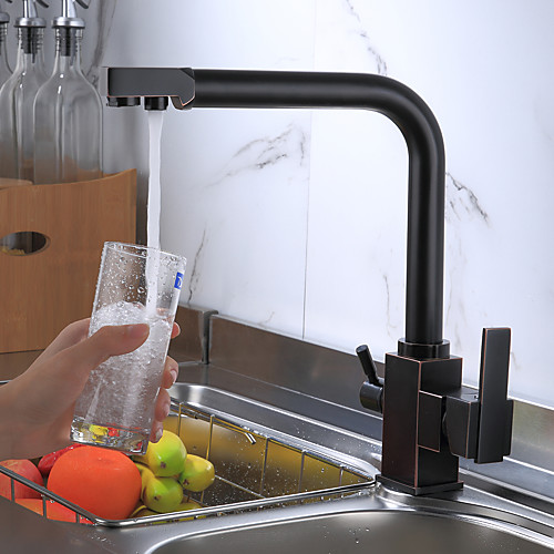 Kitchen faucet - Two Handles One Hole Electroplated Standard Spout Centerset Contemporary Kitchen Taps
Kitchen faucet - Two Handles One Hole Electroplated Standard Spout Centerset Contemporary Kitchen Taps