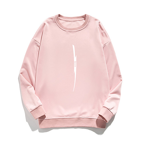 Women's Hoodie Sweatshirt Letter Print Daily Other Prints Basic Hoodies Sweatshirts Loose Blue Blushing Pink White
Women's Hoodie Sweatshirt Letter Print Daily Other Prints Basic Hoodies Sweatshirts Loose Blue Blushing Pink White