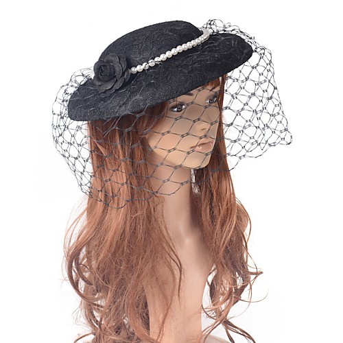 Retro Pearl Tulle Fascinators with Floral / Pearls 1 Piece Special Occasion / Party / Evening Headpiece
Retro Pearl Tulle Fascinators with Floral / Pearls 1 Piece Special Occasion / Party / Evening Headpiece