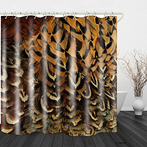 Beautiful Feathers Print Waterproof Fabric Shower Curtain for Bathroom Home Decor Covered Bathtub Curtains Liner Includes with Hooks 72 Inch
Beautiful Feathers Print Waterproof Fabric Shower Curtain for Bathroom Home Decor Covered Bathtub Curtains Liner Includes with Hooks 72 Inch