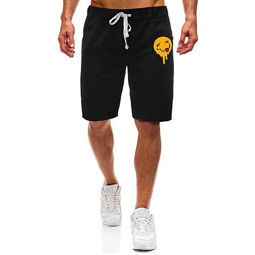 Men's Casual / Sporty Athleisure Daily Gym Shorts Pants Graphic Short Pocket Elastic Drawstring Design Print Black Light Grey
Men's Casual / Sporty Athleisure Daily Gym Shorts Pants Graphic Short Pocket Elastic Drawstring Design Print Black Light Grey