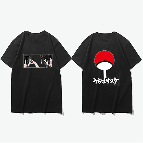 Inspired by Naruto Akatsuki Uchiha Itachi Cosplay Costume T-shirt Polyester / Cotton Blend Graphic Prints Printing Harajuku Graphic T-shirt For Women's / Men's
Inspired by Naruto Akatsuki Uchiha Itachi Cosplay Costume T-shirt Polyester / Cotton Blend Graphic Prints Printing Harajuku Graphic T-shirt For Women's / Men's
