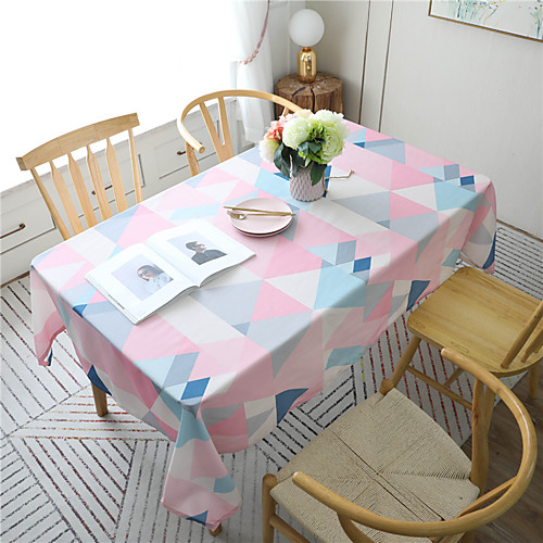 Table Cloth Cotton Dust-Proof Country Geometric Tabel cover Table decorations for Daily Wear rectangule 6060 cm Big triangle blue without lace 1 pcs
Table Cloth Cotton Dust-Proof Country Geometric Tabel cover Table decorations for Daily Wear rectangule 6060 cm Big triangle blue without lace 1 pcs