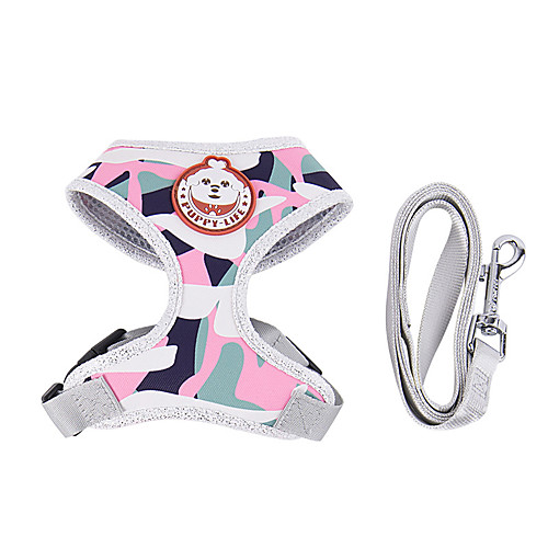 Dog Cat Harness Training Leash Harness Leash Set Adjustable Breathable Escape Proof Outdoor Walking Camouflage Nylon Small Dog I-shaped bright edge-pink camouflage I-shaped bright edge-blue
Dog Cat Harness Training Leash Harness Leash Set Adjustable Breathable Escape Proof Outdoor Walking Camouflage Nylon Small Dog I-shaped bright edge-pink camouflage I-shaped bright edge-blue
